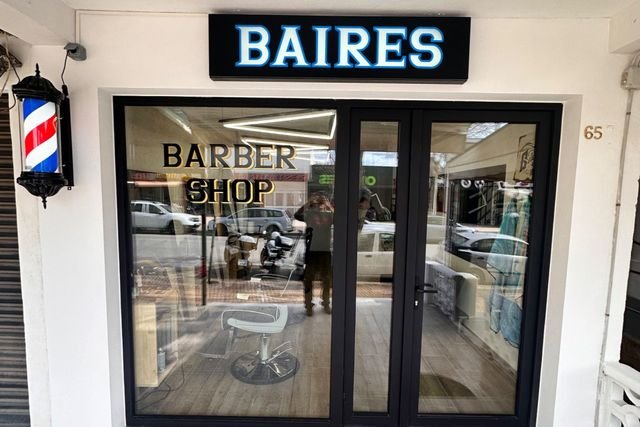 Entrada de Baires Barber Shop