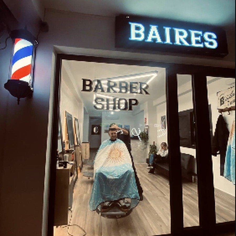 Fachada de Baires Barber Shop
